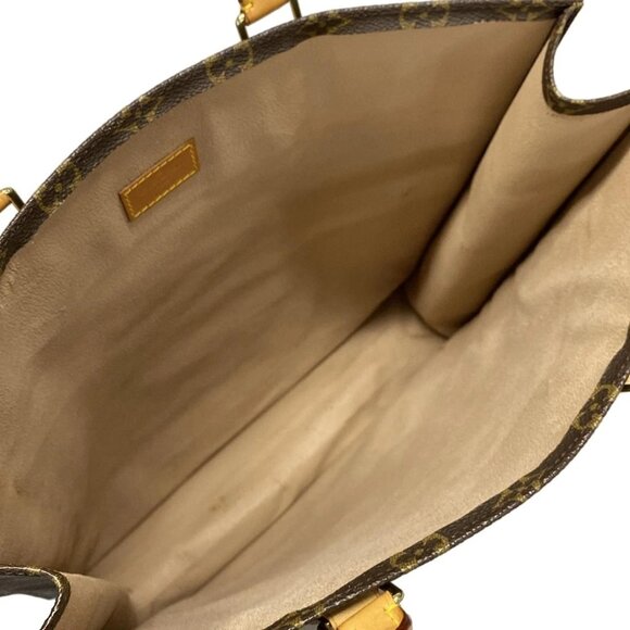 LOUIS VUITTON Sac Plat Monogram Canvas Hand Bag 357-072025 - Picture 6 of 10